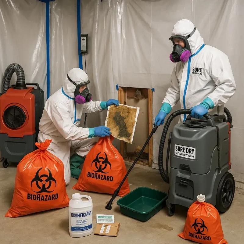 Contaminated Water Handling Protocols process in Plaquemine, LA